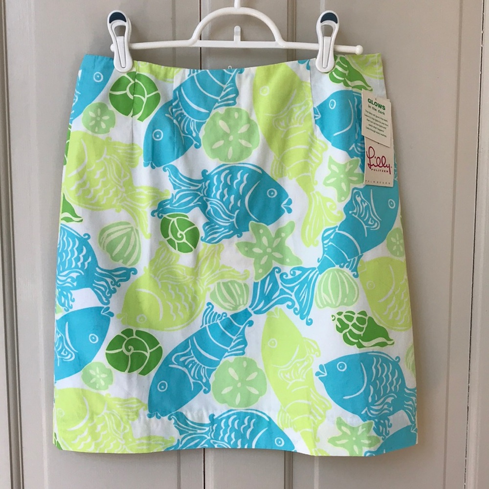 Lilly Pulitzer GLOW IN THE DARK skirt 4